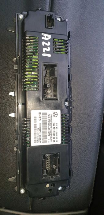 Управление климатроник мерцедес