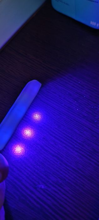 Mini lampa UV type c și micro usb