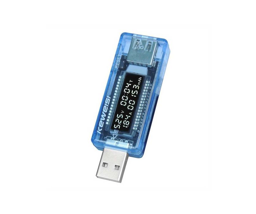 KEWEISI USB Тестер Волтметър Амперметър Измервател Капацитет Батерии Зарядни Устройства Телефон Tester