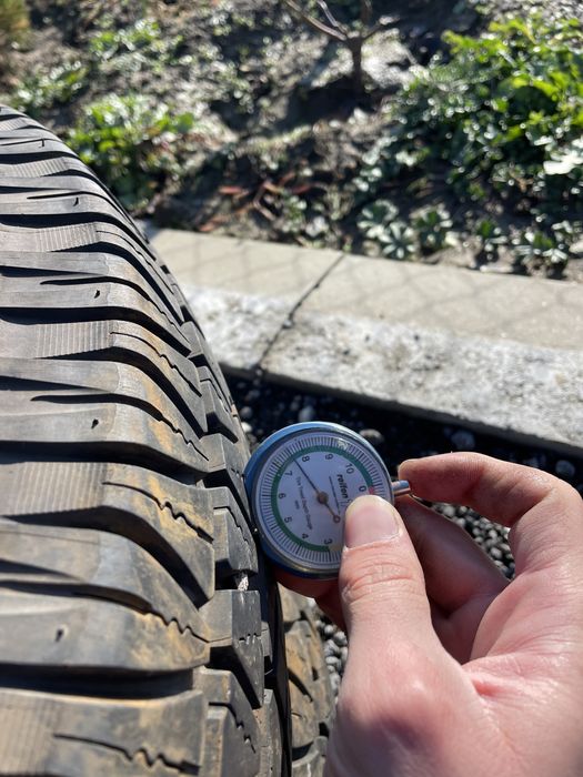 7.50R16C MICHELIN 2бр. 7.5мм с джанти