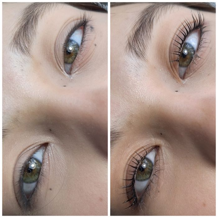 Ламинирование ресниц и бровей