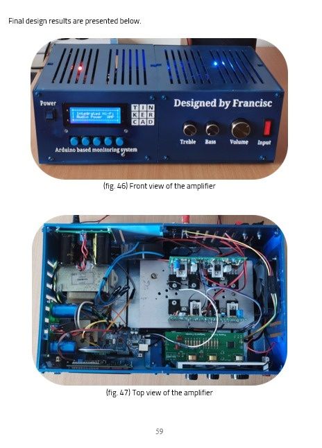 Vând bloc amplificare 2x130W