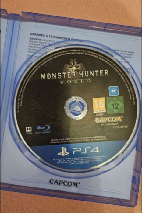 FC 24 / Need for Speed Heat / Monster Hunter World - Playstation 4