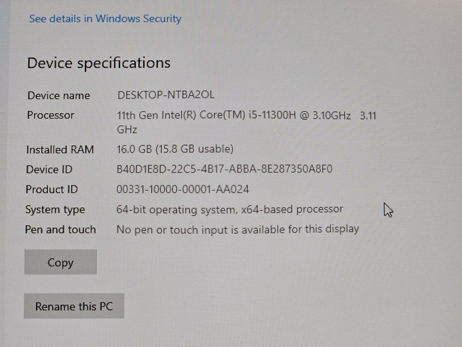 Gaming лаптоп Lenovo IdeaPad 3 15IHU6