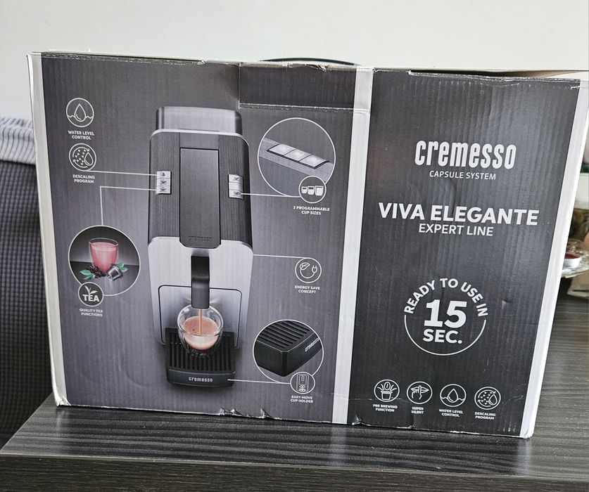 Cafetieră! Mașina de cafea cu capse CREMESO
