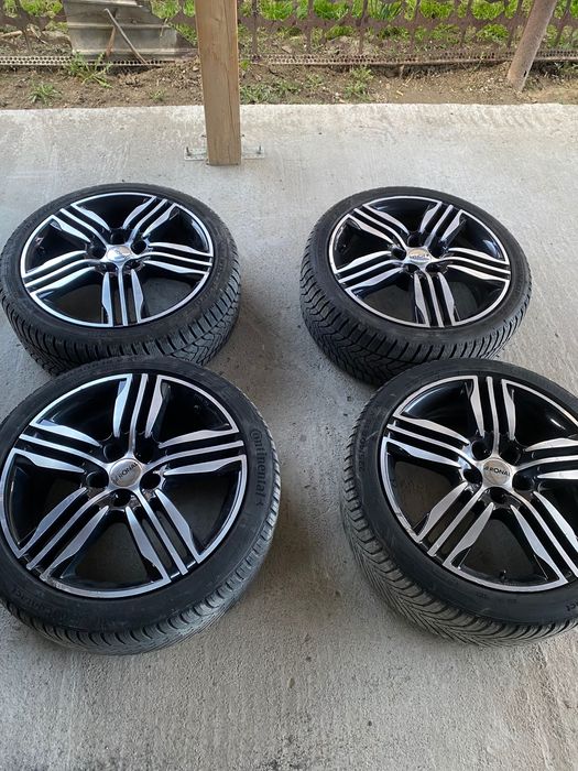 Vand jante R18 cu anvelope 225 40 R18 stare buna