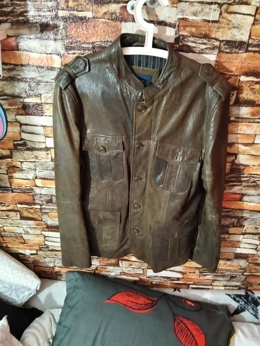 Geacă piele măsura L Zara