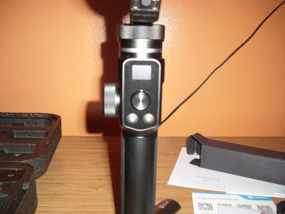 Гимбъл Feiyutech G6 max като НОВ ( стабилизизация за камера,телефон ).