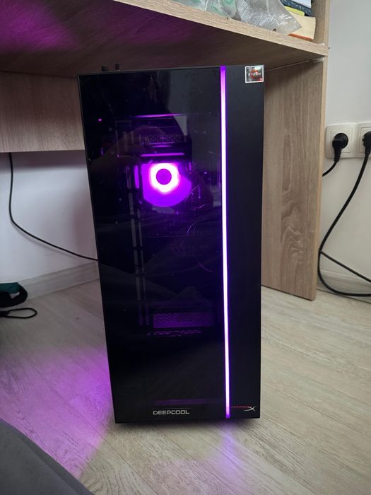 Vand unitate PC AMD Ryzen + monitor DELL