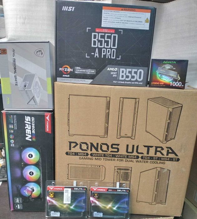 5700X3D Геймърски компютър в гаранция