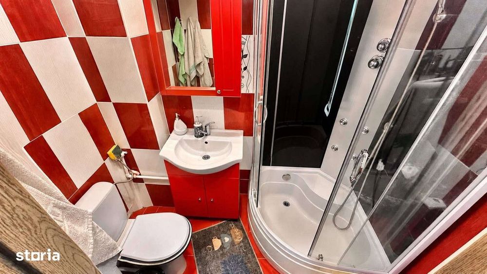 Apartament 2cam etaj1, centrala proprie, mobilat si utilat