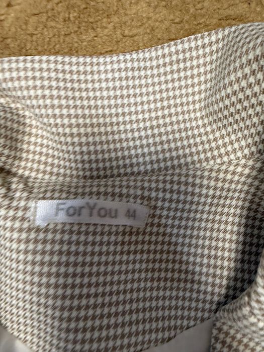 Пиджак в клетку размер 42-44