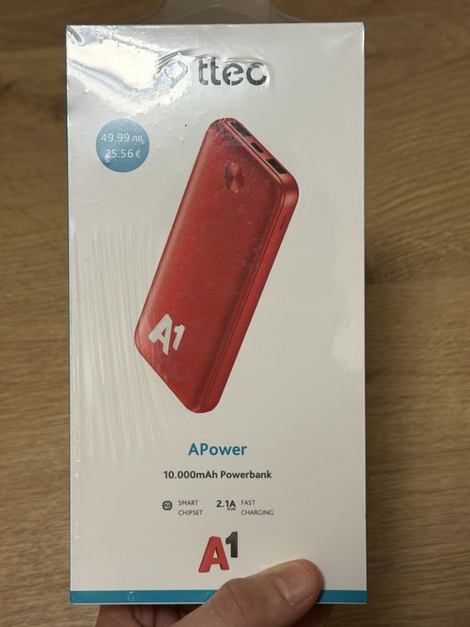 Продавам чисто нов Realme Note 70T – 128GB + 4GB RAM + Powerbank ttec A1