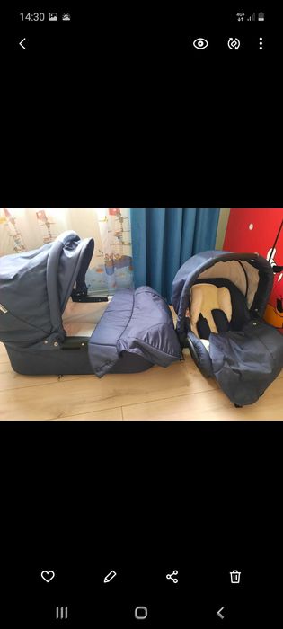 Carucior 3in1 Danco Retrus Blue