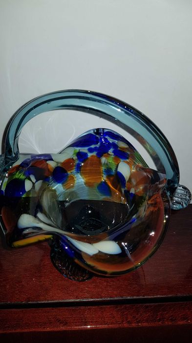 Ваза рыбка стекло