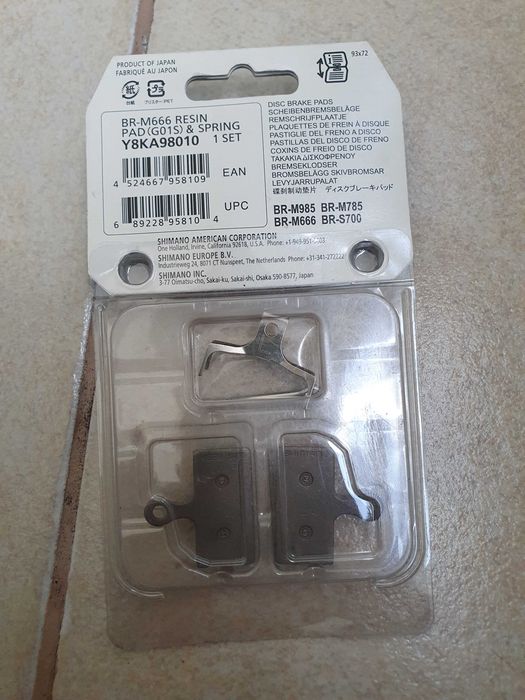 Placute Frana Bicicleta Shimano G01S
