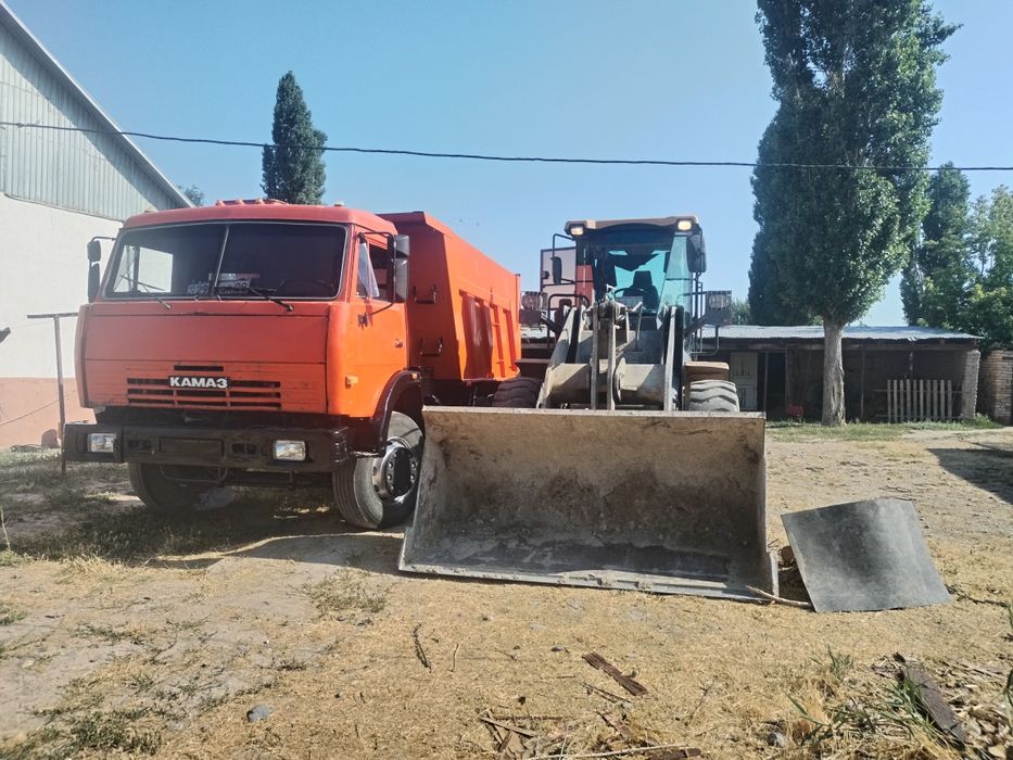 Услуга погрузчик и камаз