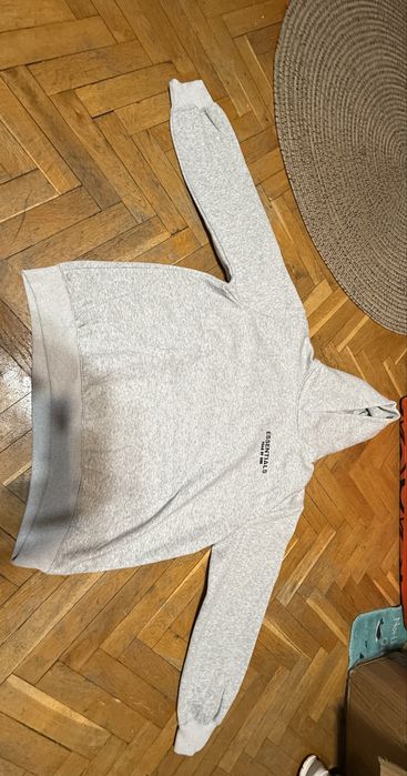 Fear of God Essentials Hoodie – L – сив