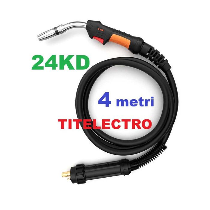 Pistolet 250A 24KD 4metri torta sudura MIG-MAG cu sarma argon CO2