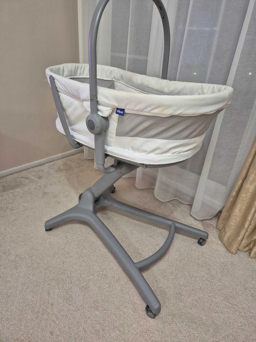 CHICCO Мултифункционално кошче 4в1 BABY HUG AIR WHITE SNOW