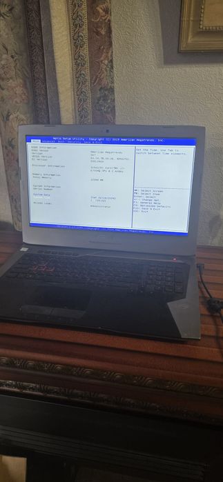 Ноутбук ASUS rog G752