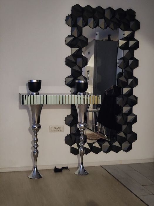 Oglinda mare living led