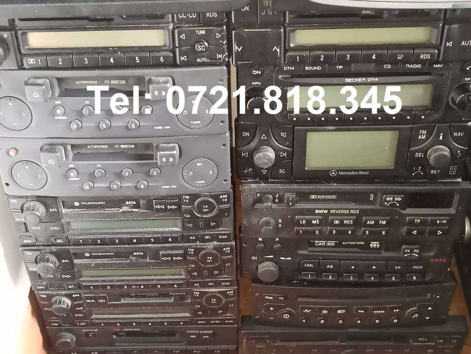 Decodari radio CD, Navigatii auto, Decodari auto,.. resetari SRS FRM