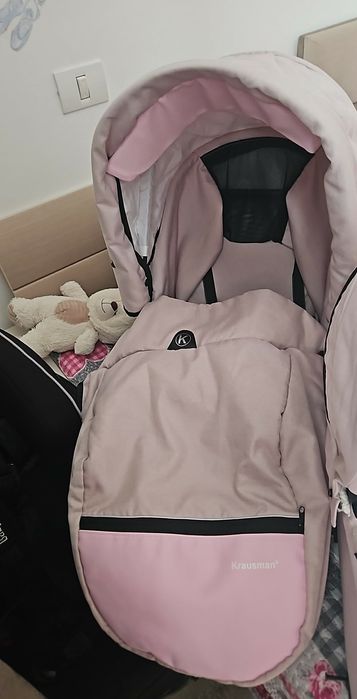 Vând carut krausman 3in1 maxi combo