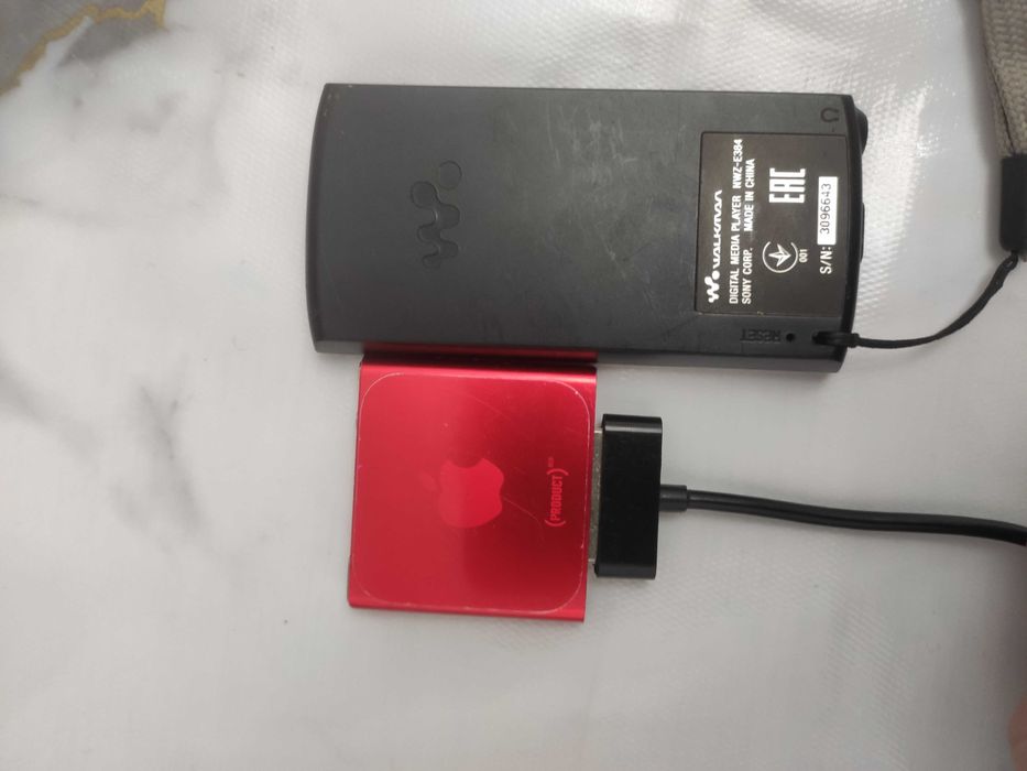 Ipod nano gen6 and sony walkman