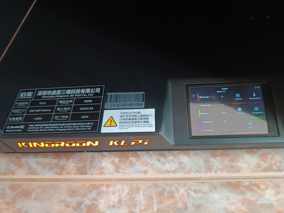 3D printer KINGROON KPL1 Firmware Klipper