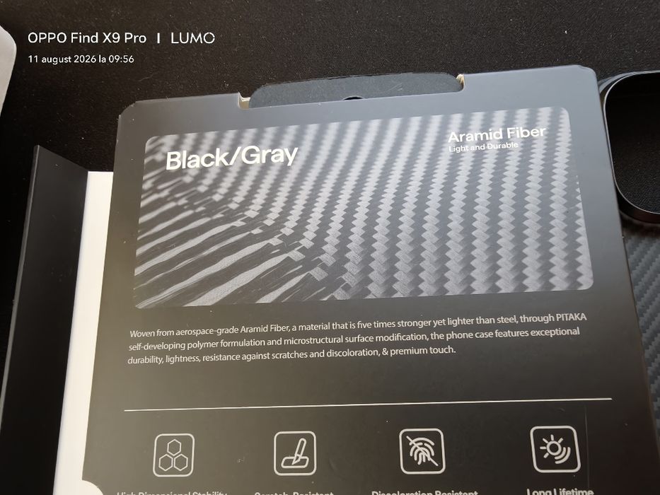 Husa Pitaka Aramid fiber for Iphone 17 Pro Max