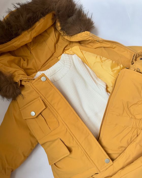 Зимний детский комбинезон