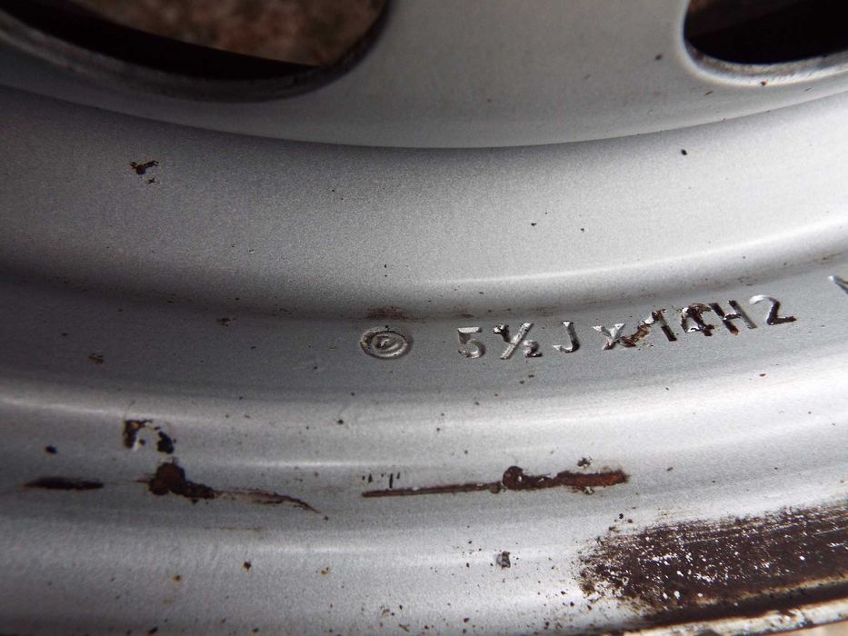 vand 4 jante de tabla pe 14" originale fiat doblo,albea,punto pret500r
