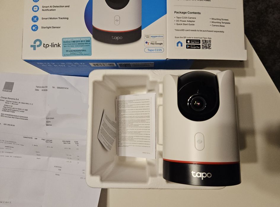 Cameră de supraveghere Tapo C225
