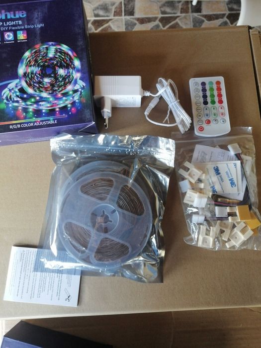 Лед лента Goohue RGB, 20m,24.5m и 31m, цена 2,5лв