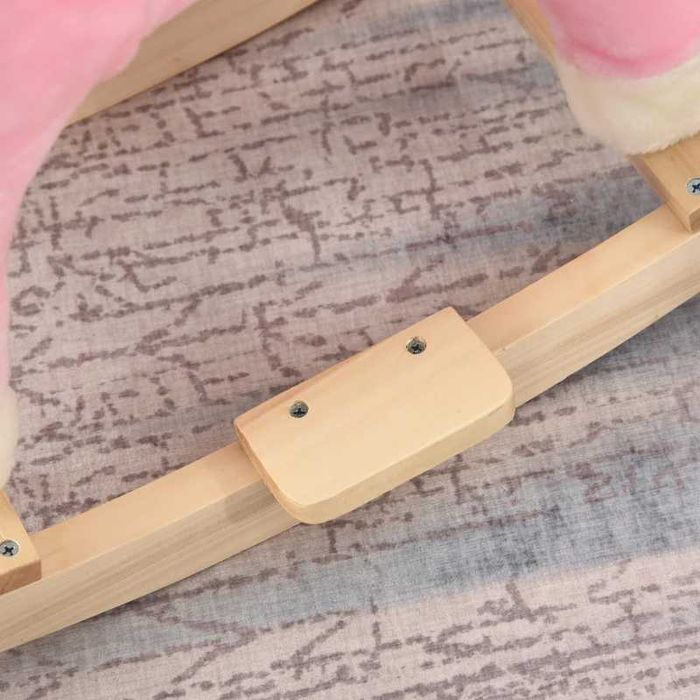 HOMCOM Детско люлеещо се конче с животински звуци, за 36-72 месеца