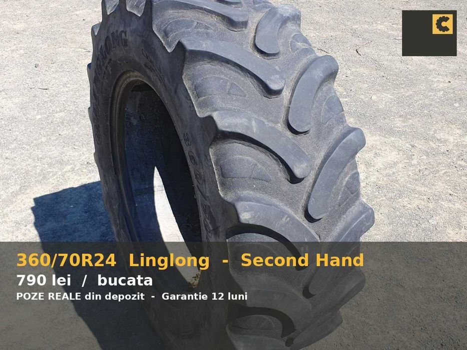 Cauciucuri 360/70R24 Linglong SH Tractor Garantie Factura Livrare