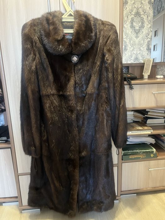 Норковая шубу, б/у, 46 размер