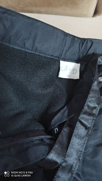 Тёплые брюки для девочки