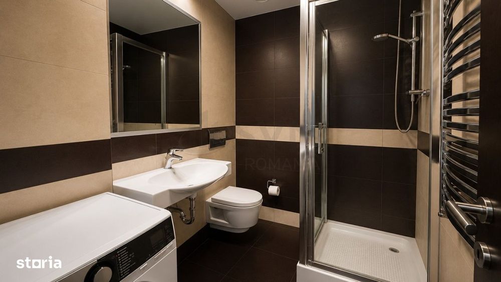 Apartament mobilat de inchiriat compelx cu piscina si paza
