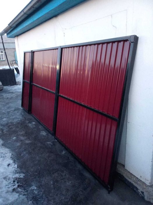 Ворота уличные новые