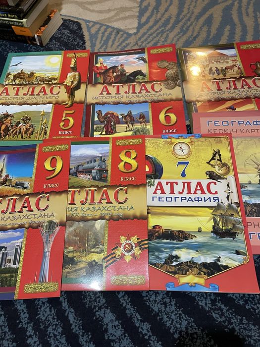 Продам  книги , хрестоматия, атлас , детские
