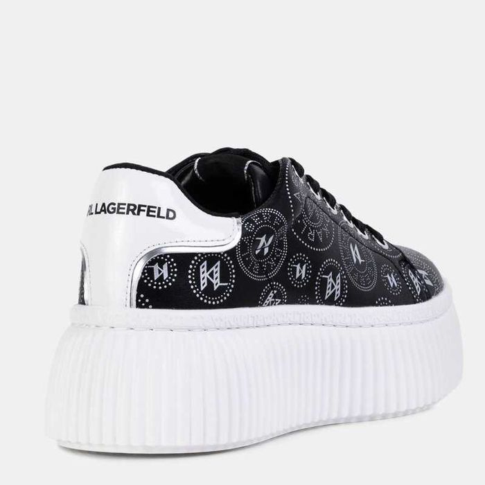 %ПРОМО% KARL LAGERFELD № 39 – Дамски кожени кецове "BLACK & WH