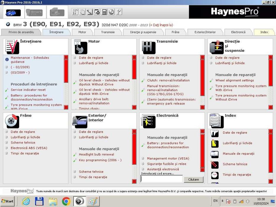 Soft scheme si reparatie auto Haynes Pro si Technik 2016 Tecdoc 2020