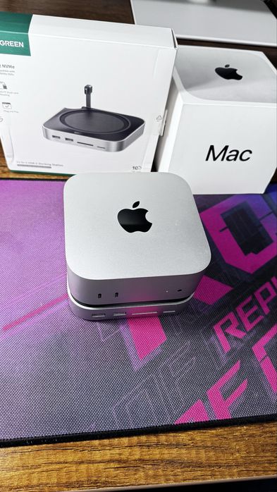 Mac mini M4 на 16/ 1 Тб + 256 Гб