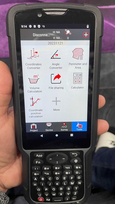 Sistem ALPHAGEO GEOPULS IMU Gnss 1408 canale GPS RTK + Laser