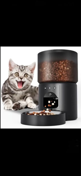 Hranitor automat mancare ,cu camera HD, pt pisici si caini,NOU