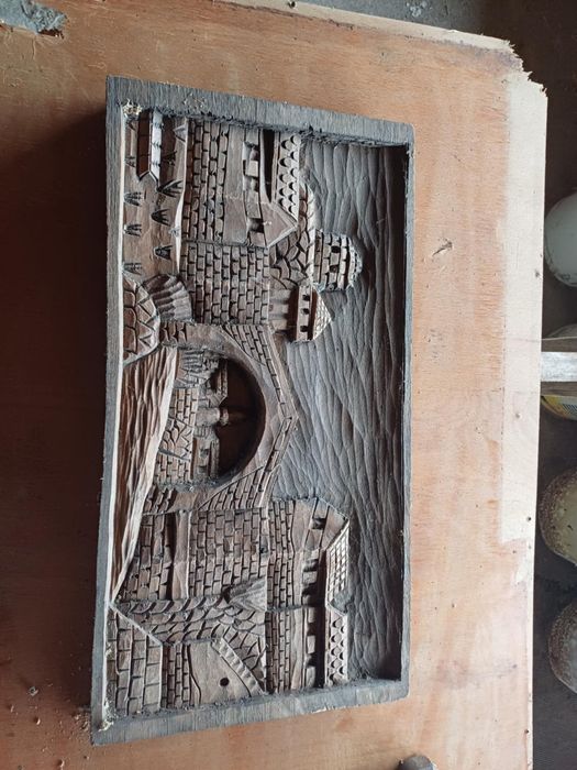 Картина от дърво ръчна изработка