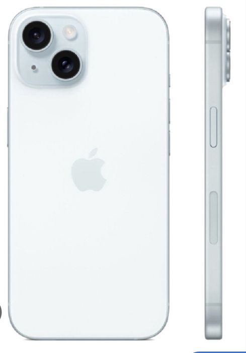 iPhone 15, 256 ГБ, голубой