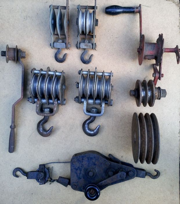 Трос  Лебёдка  Крюки